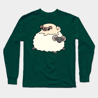 Ram and Little Pug Long Sleeve T-Shirt